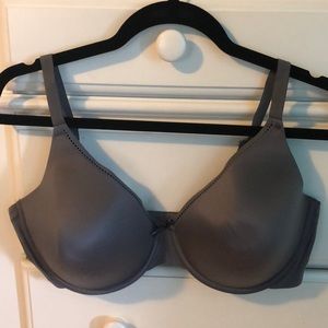 Soft Dark Gray Bra